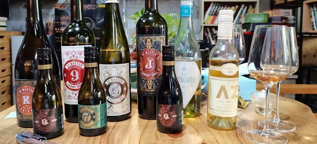 Az Master Wines lined up